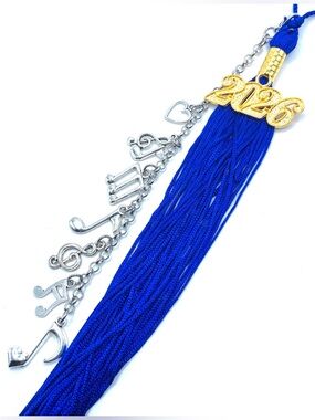 Music Notes Graduation Tassel Charm